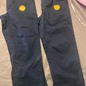 Cat and Jack Kids Navy Blue Uniform Pants from Target x 2